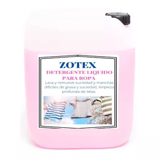 Detergente Liquido Aroma Zote 20