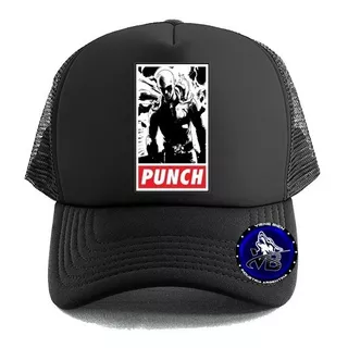 Gorra One Punch-man Trucker (gorrasvienebien)