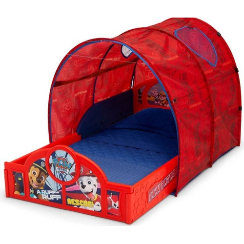 Cama temática Delta Children BB86994PW individual color azul/rojo fabricada en plástico resistente