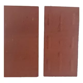 Ceramica Roja Lisa 8x16 Piso Pared Terraza Patio