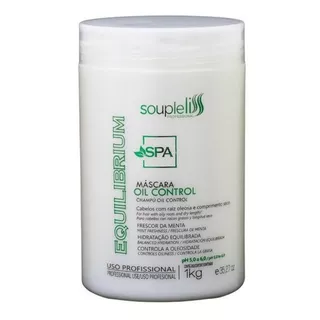 Máscara Spa Equilibrium Soupleliss 1kg Oil Control