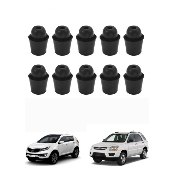 Tope Caucho Para Puerta Kia Sportage/sorento/forte/soul 10pc