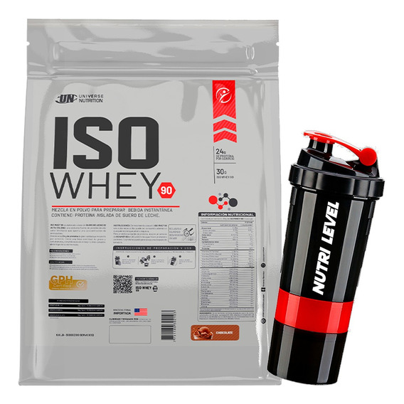 Iso Whey 90 3 Kg / Proteína Aislada / Sin Lactosa