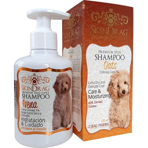 Skindrag Avena Shampoo Premium 250ml Perro