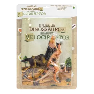 O Mundo Dos Dinossauros: Velociraptor, De © Todolivro Ltda.. Série O Mundo Dos Dinossauros, Vol. 1. Editora Todolivro, Capa Mole, Edição 1 Em Português, 2023
