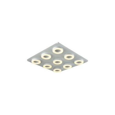 Plafon Led Venice 9 Luces Deco Moderno Dimerizable 60w 