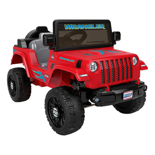 Fisher Price: Power Wheels 6v Jeep Wrangler Color Negro