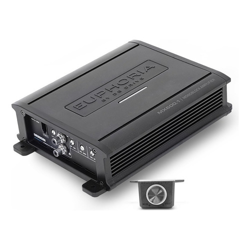 Monoblock Euphoria Mx600. 1 Class D Amplifier Color Negro