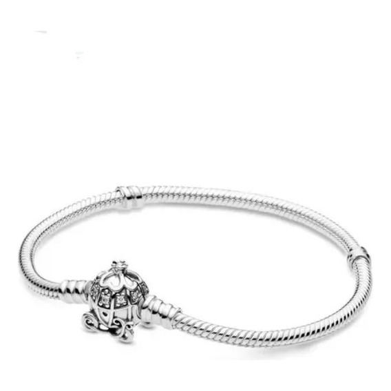 Pulsera Pandora Carroza Calabaza Cenicienta Plata Ale 925