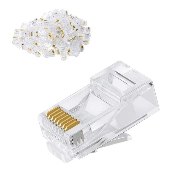 Conectores - Plug Rj45 Cat5e Caja 100 Unidades