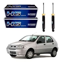  Par Amortecedor Traseiro Fiat Palio 1.0 1.3 2001 A 2004