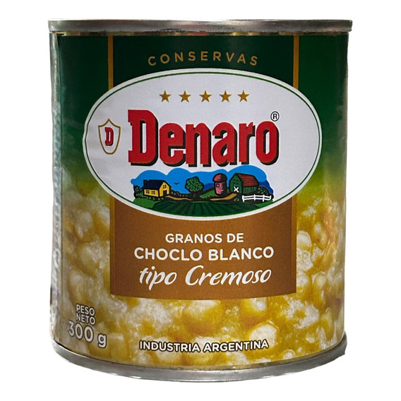 Oferta! Granos Choclo Blanco Cremoso Denaro Premium 300g