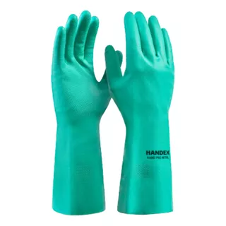 Luva Nitrílica Hand Pro Nitri Com Forro Handex Ca 43035