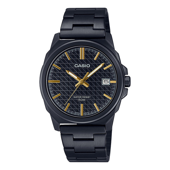 Reloj Hombre Casio Mtp-e720b-1avdf Core Mens Color de la correa Negro Color del bisel Negro Color del fondo Negro