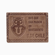 Billetera De Cuero U De Chile - Tipo Portadocumentos