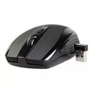 Mouse Inalámbrico Klip Xtreme  Kmw-340bk Negro