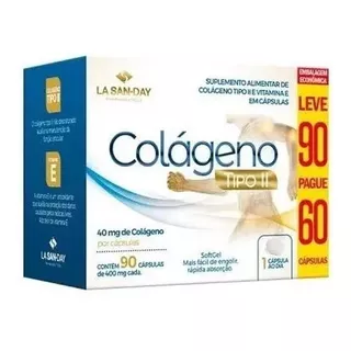 Colageno Tipo Ii + Vitamina E Leve 90 Pague 60 La San-day