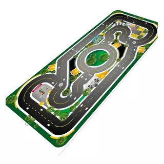 Pista Para Brincar Com Carrinhos Hot Wheels Kids 1,20x0,60m