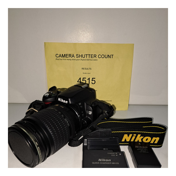Nikon D60 Lente 18-135 Sólo 4515 Disparos! Revise Las Fotos!