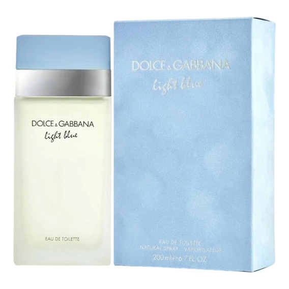 Perfume Dolce And Gabbana Light Blue 200ml Original Dama