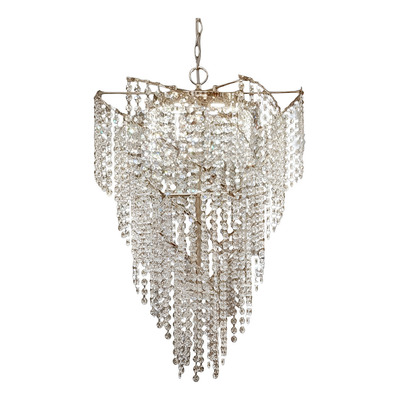 Araña Patagonia 8565 Cromo Led 6 Luces Led Cairel