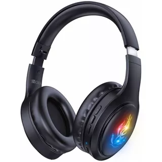 Audífonos Inalámbricos De Diadema Bluetooth Plegable 1000mah Color Negro