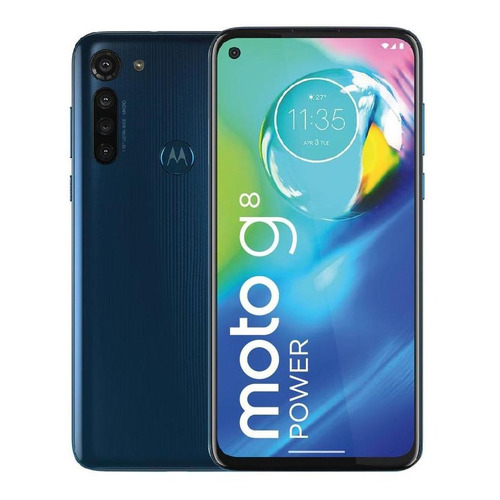 Celular Motorola Moto G8 Power 64gb Azul Color Bermuda