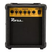 Amplificador Ross G10 Transistor Para Guitarra De 10w Color Negro/amarillo 220v