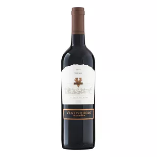 Vinho Chileno Tinto Seco Reserva Ventisquero Syrah Valle Del Maipo Garrafa 750ml