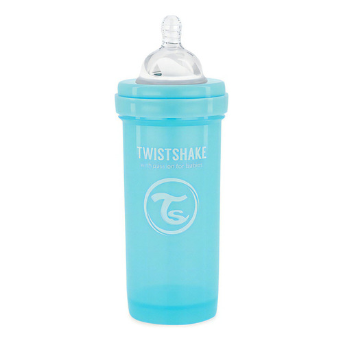 Biberón Anticólicos Twistshake 8oz/260ml - Celeste