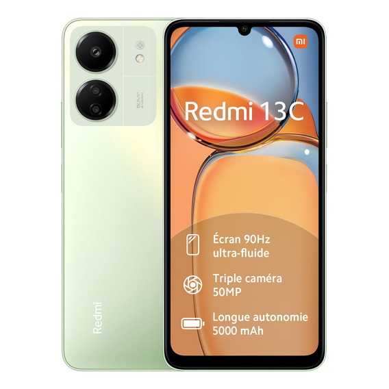 Xiaomi Redmi 13c ( 256gb 4gb ) Verde - 6 Cuotas Sin Interes