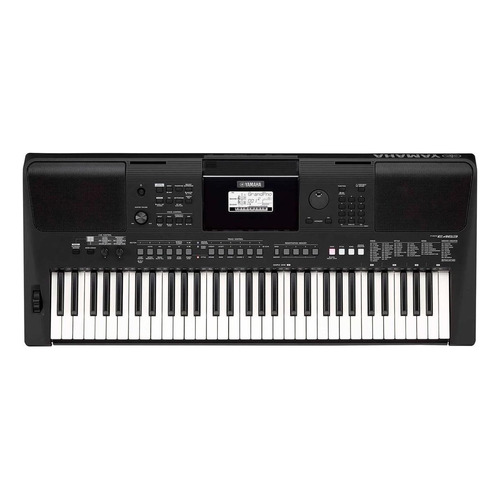 Teclado musical Yamaha PSR Series PSR-E463 61 teclas negro