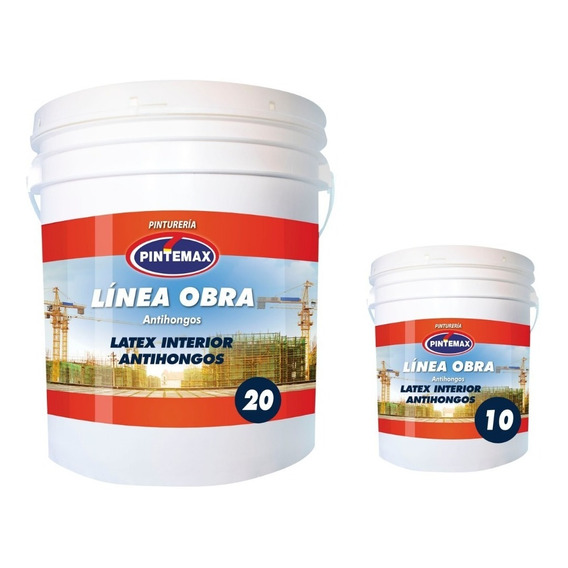 Pintura Latex Interior Exterior 20l+10l Antihongos