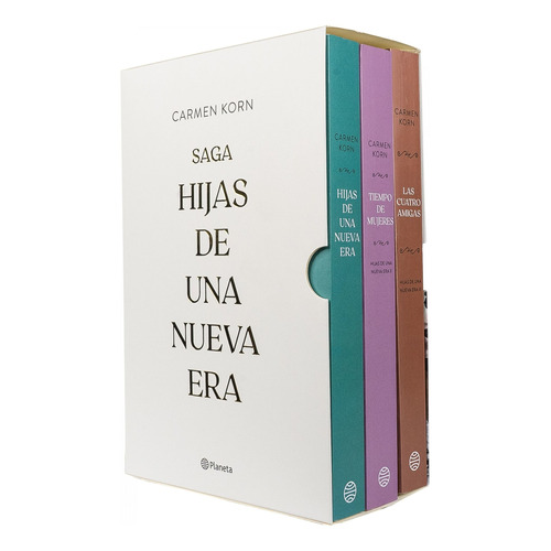 Estuche Saga Hijas De Una Nueva Era - Carmen Korn