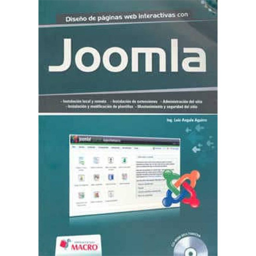 Diseño De Web Joomla Con Cd Edicion 2010, De Angulo, Luis. Editorial Imp. Macro Peru   Macro Peru, Tapa Blanda En Español