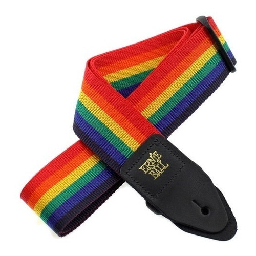 Ernie Ball 4044 Correa Tahali Arcoiris Polypro Rainbow Strap