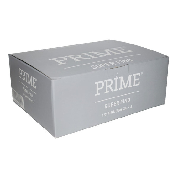 Preservativos Prime Super Fino 24 Cajitas X 3 (72 Unidades)