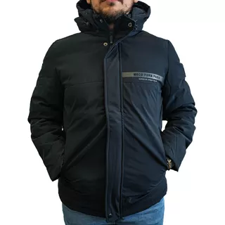 Uzspace Campera Winter C/capucha Bolsillos Abrigo - El Rey