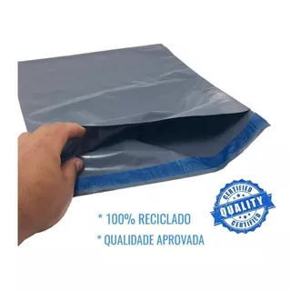 Saco Segurança 60x80 100pçs Correios Fita Inviolavel Sedex