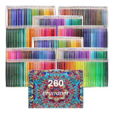 Colores Brutfuner - Kit De 260 Pz Con Estuche Organizador