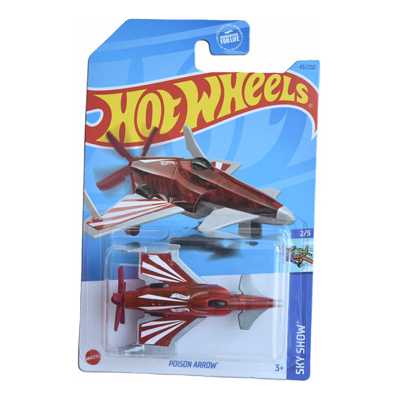 Hot Wheels Avion Poison Arrow Original Mattel + Obsequio 