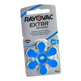 Pilas Audífono Rayovac Extra Advanced Blister 6 Pilas