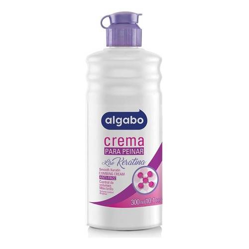 Crema De Peinar Con Keratina 300ml Algabo 