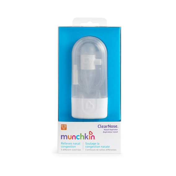      Aspirador Nasal Munchkin Color Blanco