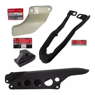 Kit Guia E Capa Corrente Transmissão Xr 250 Tornado/xre 300