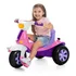 Triciclo eléctrico Motoca Velotri - Bicicleta rosa