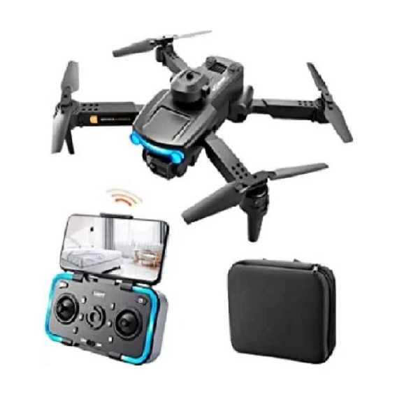 Drone Volador Xt2 Full Hd Doble Cámara Con Base Para Celular