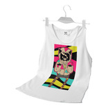 Polera Musculosa Gato Colores