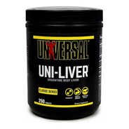 Higado Desecado Uni Liver Universal X 250 Vitaminas B12 Zinc