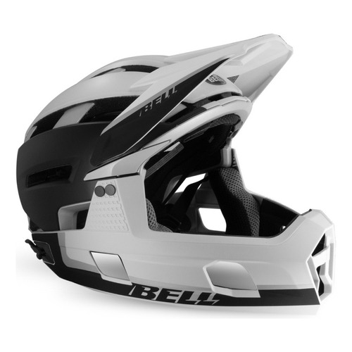 Casco Bicicleta Super Air Mips R Spherical Blanco/negro Bell Color Blanco Talla Xl